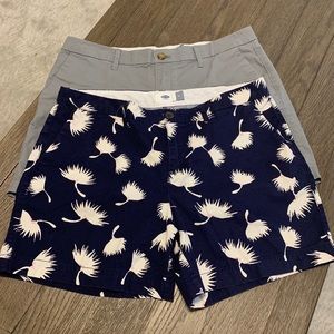 2 pairs of Old Navy 5 inch chino shorts